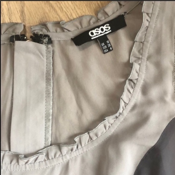 ASOS Ruffle Hem Dip Side Cami - Picture 6 of 6